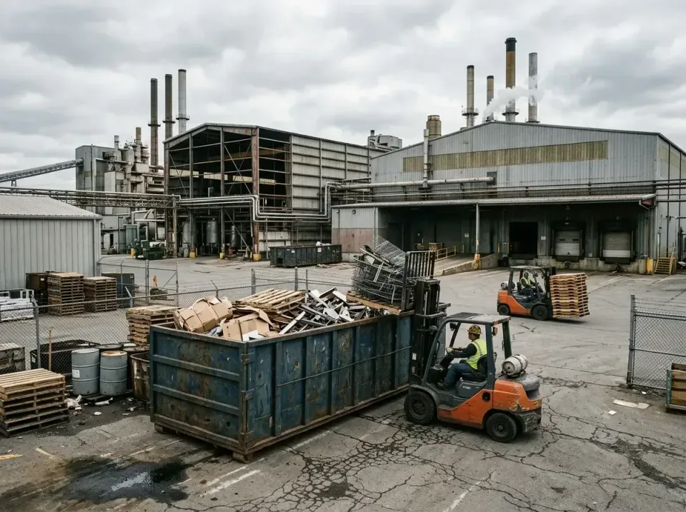 industrial-factory-scrap-conta-003 — frequently asked questions, Cheap Roll-off Dumpster Rentals in Sandwich, IL